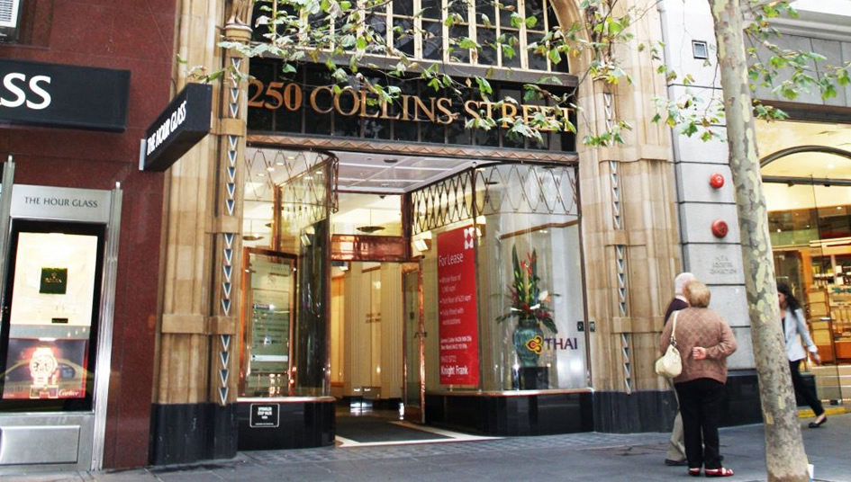  250 Collins street, Melbourne VIC 3000